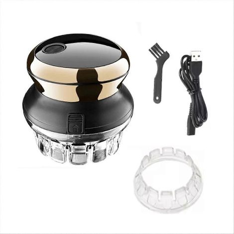 Tondeuse à cheveux professionnelle pour hommes, tondeuse circulaire automatique sans fil, kit d'auto-coupe de cheveux avec écran LED (1/5)