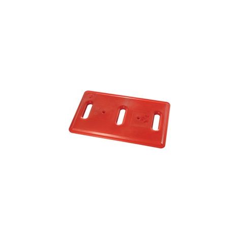 Plaque Eutectique Chaude GN 1/1 Rouge - L2G