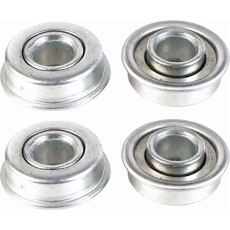 Roulement à billes de roue pour tondeuse à gazon 12,7P (4 pièces) - Dimensions : 12,7 x 28,5 x 32,1 mm (1/4)