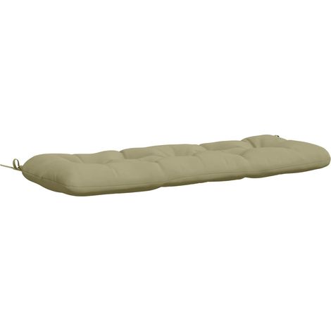 Bankkissen VIANEN 100 % Polyester Hellgrün 110 x 40 x 12 cm vidaXL (1/5)