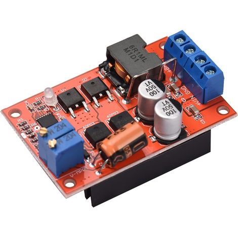 MPPT Solar Charge Controller PCB Module 100W, Adjustable Output (1/5)