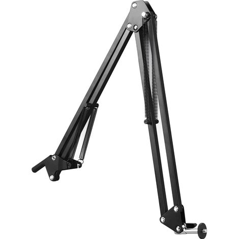 Support stéréo pliable pour microscope monoculaire, bras réglable à 360°, anneau d'objectif 42 mm, fixation caméra industrielle (1/5)