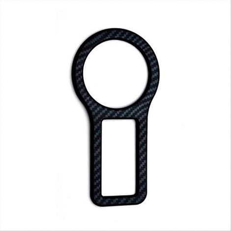 Cache de bouton de démarrage/arrêt pour moteur Suzuki, motif fibre de carbone (1/5)