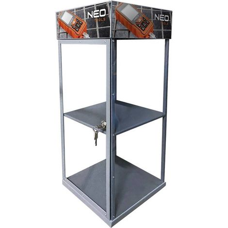VETRINA PER ESPOSITORE LIVELLE cm. 30 x 30 x h. 70