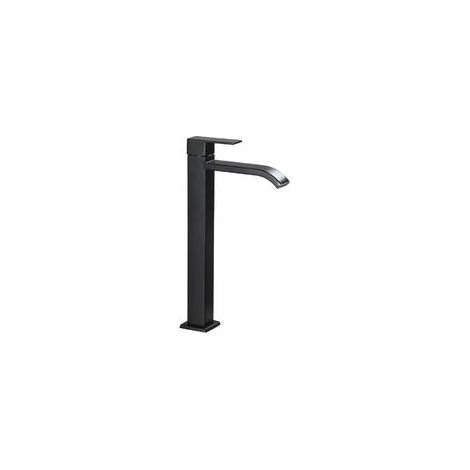 Robinet Lavabo Noir, Haut Mitigeur Vasque à Poser Salle de Bain, Chaude et Froide Réglable de Mitigeur Lavabo (1/5)