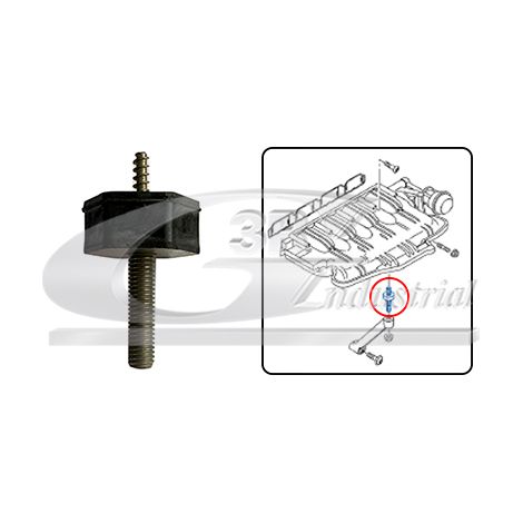 3RG 83748 SOPORTE COLECTOR ADMISION