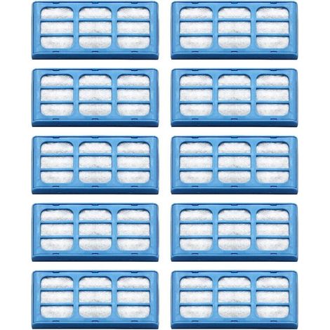 Filtre Fontaine Eau Chat, Cartouches de Filtre Compatibles avec Cat Mate & Dog Mate Source Filtre Purification d'eau pour Animaux de Compagnie par (Lot de 10) (1/5)