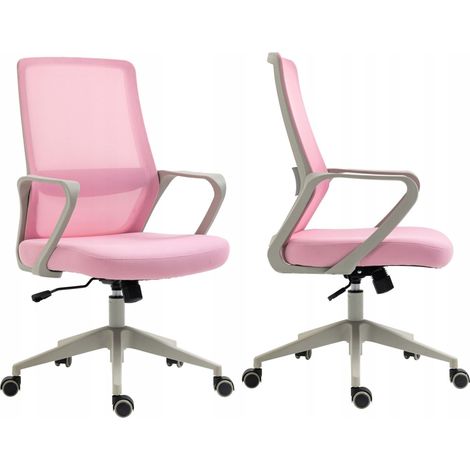 Fauteuil pivotant rose FB22-FX (GR) (1/5)