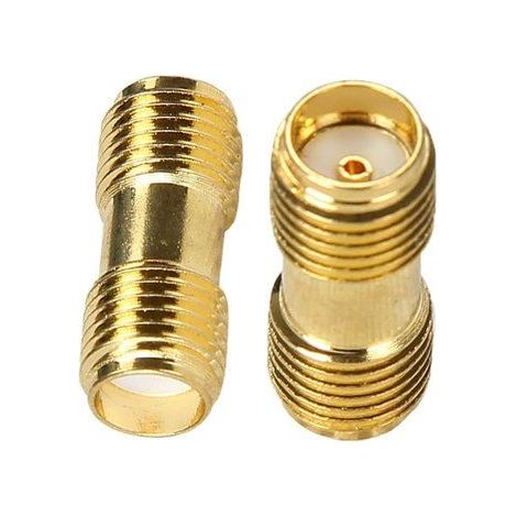 Empalme SMA hembra  Dorado