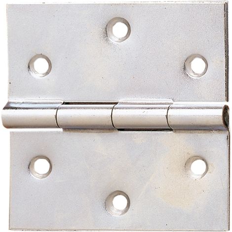 Pack 2 unidades Bisagra cincada mod. 553 - 80 x 80 mm. (1/2)