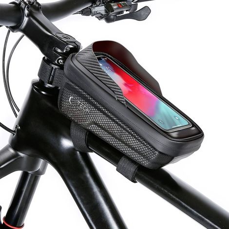 Sacoche de vélo Tech-Protect V2 avec compartiment pour téléphone 1 l – Noir