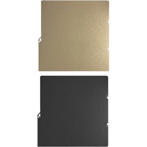 Pour Plaque de Construction S1C S1 Combo, 264 X 276 mm, Plaque en Acier à Ressort, Plateau Chauffant Lisse Texturé PEI, Noir (1/5)
