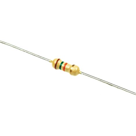 Résistance Film carbone 15kO ±5%, 0.25W