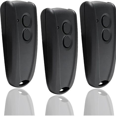 Remote control - Garage door opener - For Ecostar RSE2 RSC2 433.92 MHz rolling code - 3 pieces (1/5)
