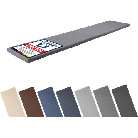 Garronda Coussin Extérieur Imperméable 180x40 cm Gris-S34E GD-0220