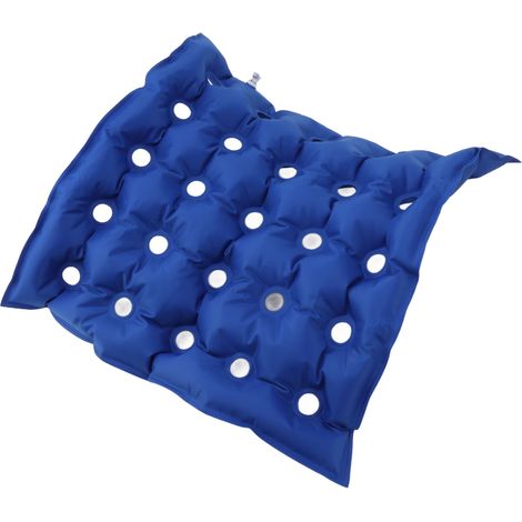 Coussins de siège carrés gonflables en PVC avec pompe pour fauteuils roulants, chaises de bureau et fauteuils à roulettes (1/5)