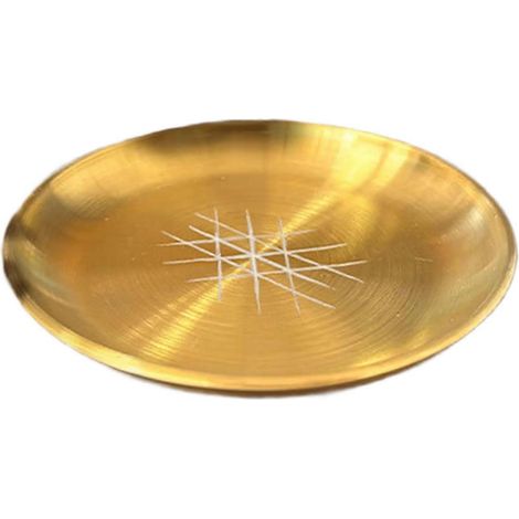 Plateau rond pour chandelier rituel païen porte-encens brûleur décoration intérieure rangement bijoux et cristaux R02 (1/5)