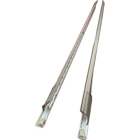 Tira de LED de 31 LED, 515 mm de longitud, compatible con varios modelos de TV, incluye un panel disipador de calor y cinta adhesiva de doble cara para una fácil instalación. (1/5)
