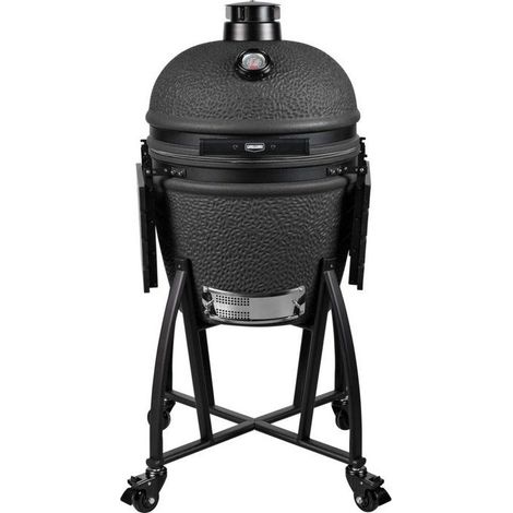 Kamado-Grill aus Holzkohle GRILL GURU Prime Large Matt Schwarz 46 cm (1/5)