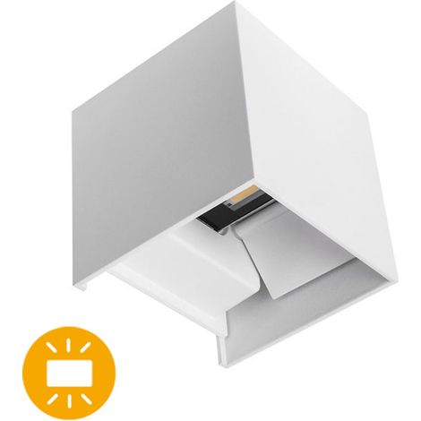 Aplique exterior de la serie SOR IP65 de LED acabado Blanco INTERLUSA (1/3)