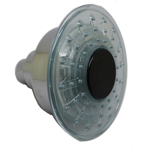LED shower head with temperature sensor and 3 color-changing modes – Rain and massage spray, ABS bathroom accessory for safe family showers (1/5)