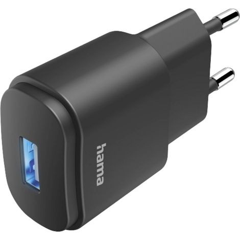 Hama USB Ladegerät 6 W 1x USB-A Schwarz Innenbereich (1/2)