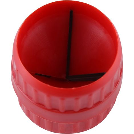 Alésoir manuel pour tuyaux intérieurs et extérieurs, outil d'ébavurage pour tubes en PVC et cuivre (CM-208) (1/5)