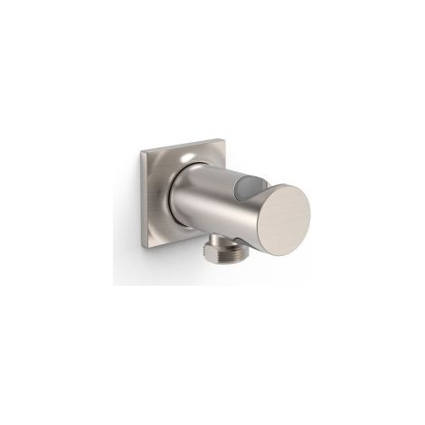 Support fixe avec arrivée d’eau pour douchette Acier - TRES 22118201AC