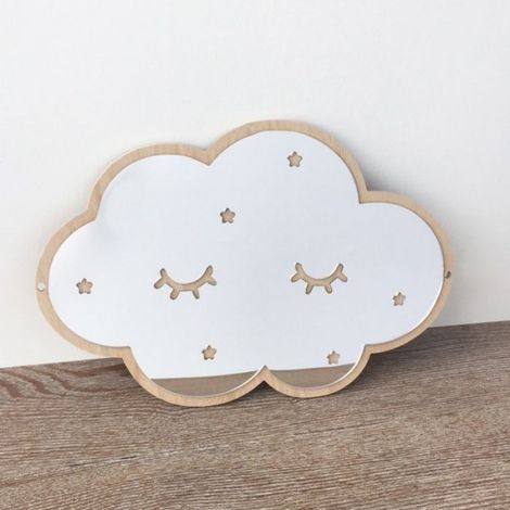 1 Miroir acrylique,Lapin et papillon,Auto-adhésif,Décoration murale,Chambre enfant