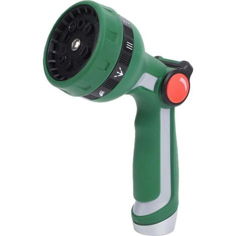 Pulverizador de agua para jardín, manguera de jardín, boquilla sellada herméticamente para regar plantas, césped y jardín. (1/5)