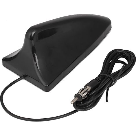 Antenne de toit, radio FM universelle en plastique ABS résistant aux UV 12 V antenne aileron de requin meilleur signal pour voiture