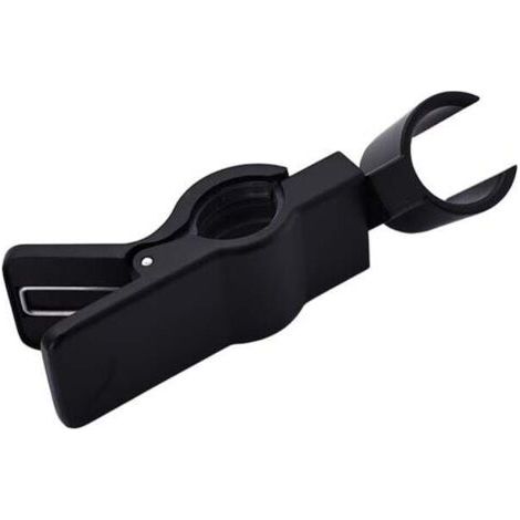 QORVA-Support de pomme de douche sans poinçon, siège suspendu, tige de levage réglable, ensemble d'accessoires de douche, pomme de douche pluie, base fixe