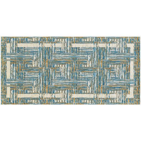 Tappeto cucina lavabile antiscivolo jacquard Bangkok Jeans