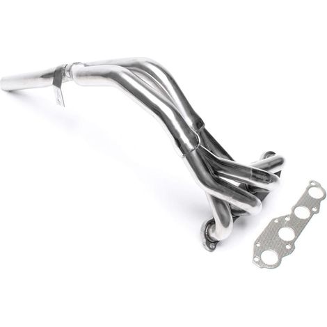 Collecteur echappement inox VW Polo 86c 1,0L et 1,3L 1990 à 1994-16456034