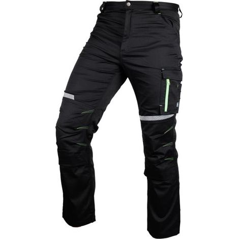 Pantalones de trabajo Mix&Match, negros, talla XL (1/5)