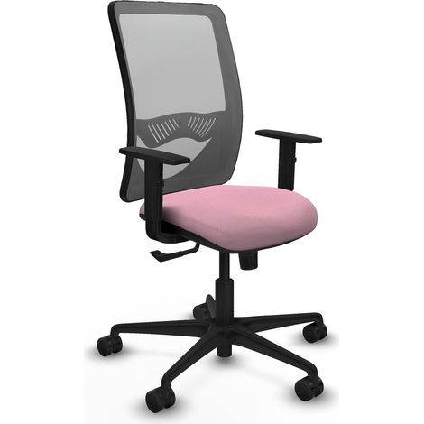 Piqueras y Crespo Zulema Chaise de bureau rose ergonomique