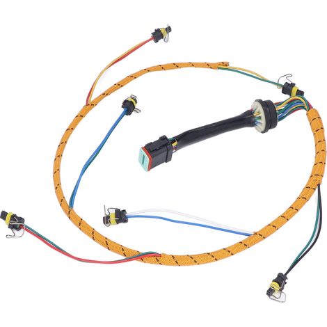 Faisceau de câbles injecteur 153‑8920 pour excavatrice Caterpillar E325C moteur commande TOSD‑28‑001A (1/5)