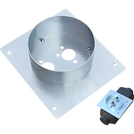 Montageplatte für Dieselheizung, 60 mm hoch, Halterung für Montageplatte für Dieselheizung, Edelstahl-Flachplatte für Zusatzheizung