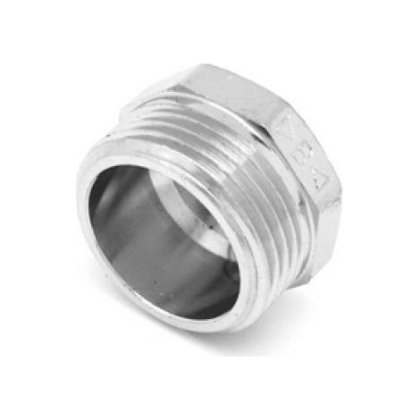 TAPPO MASCHIO IN OTTONE CROMO IBP 3/8&quot