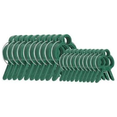 pinces à plantes 20 clips à ressort pour tomates et légumes de vigne petites pinces à ressort (1/5)