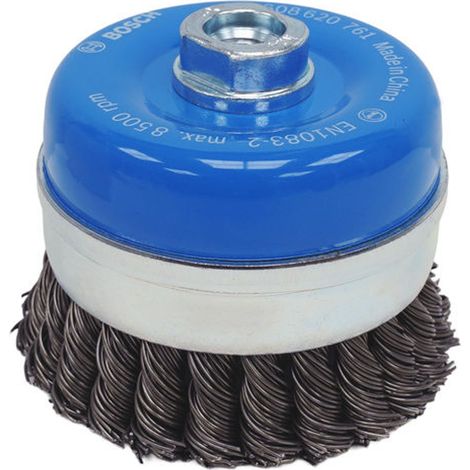 Bosch Metal heavy Topfbürste, 100 x 0,8 mm, M14, gezopft (1/5)