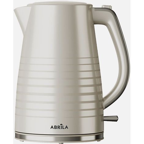 Bouilleur d'eau Borraja beige 1,7L 2200W avec base tournante et poignée froide
