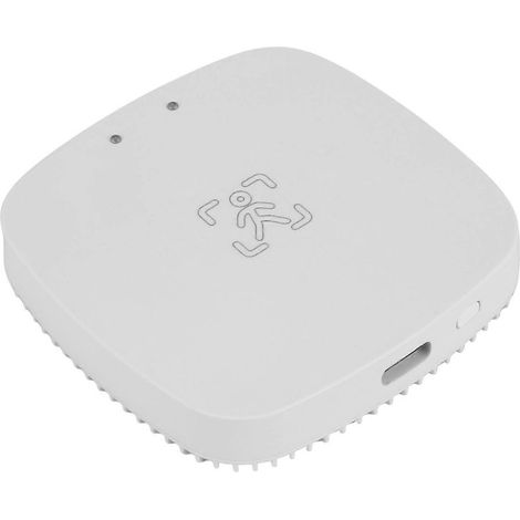 Capteur de présence humaine Tuya ZigBee mmWave avec détection radar micro-ondes et capteur de mouvement PIR à fixation murale (1/5)