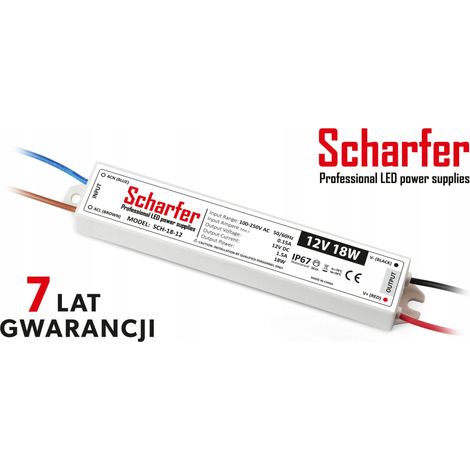 Alimentatore Scharfer sch-18-12 18W 12V DC