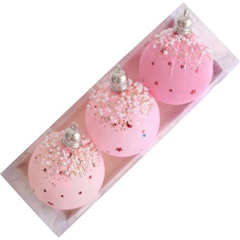 Lot de 3 boules de Noël, décorations du Nouvel An chinois, boules de Noël à suspendre pour la décoration extérieure et les fêtes de fin d'année. (1/5)