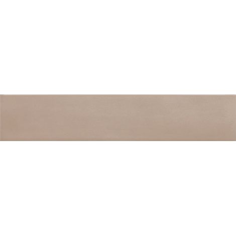 Aelle - Carrelage sol / mur brique effet béton taupe mate 6x30 cm WADI TAUPE - Vendu par boîte de 0.50 m² (1/5)