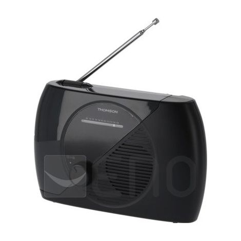 Thomson RT350 Analoges tragbares Radio Schwarz