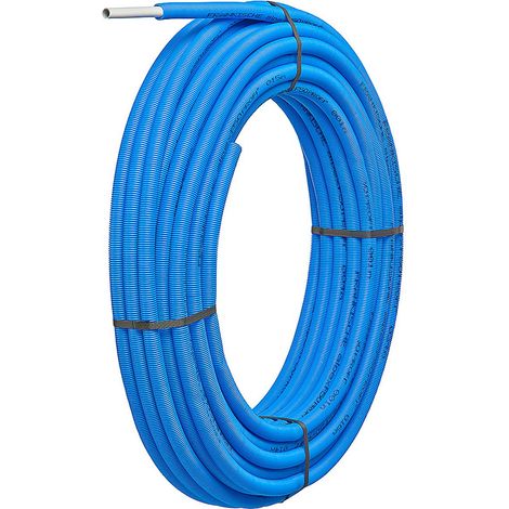 Fränkische Tubo multistrato alpex F50 PROFI 16x2 - 24/19 blu - 50m bianco in guaina protettiva, 83616201