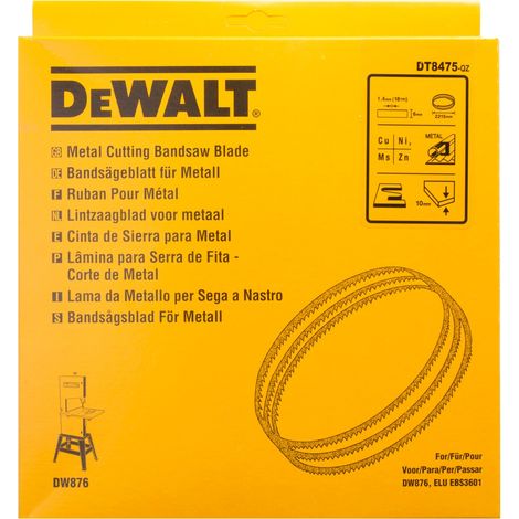 DeWalt Bandsägeblätter 2215x6x0,6 mm 1,4 mm