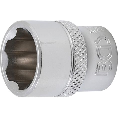 BGS  Vaso  Super  Lock  Cuadrado  interior  10  mm  (3/8")  SW  15  mm  -  2375 (1/4)